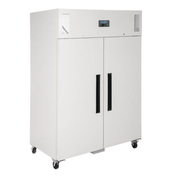 Polar G-Series Upright Double Door Freezer White
