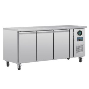 3 door counter freezers