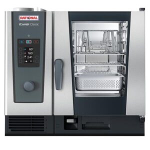 Rational iCombi Classic Electric Combi Oven 6-1/1 Single Phase Electric. 6 Grid. Power: 10.8kW. 50A. Single phase