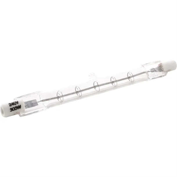 Bare Infrared Quartz Heat Bulb R7 118mm 300W 118mm Lamp. 300W